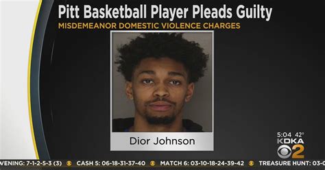 Suspended Pitt freshman Dior Johnson pleads guilty to  